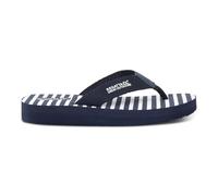 Regatta Women's Catarina Flip Flops Sandals with Underfoot Cushioning Lightweight - Perfect for Outdoors, Walking & Camping Blue