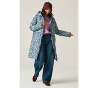 Regatta Women's Cath Kidston Long Line Baffle Jacket in Mid Blue | Size: 12 Regatta Mid Blue 12