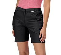 Regatta Women's Chaska Short Ii Pants, Black/White, UK 12