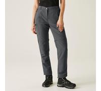 Regatta Womens Chaska Zip Off Trousers III Seal Grey
