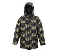 Regatta Womens Christian Lacroix Gallican Messangers Print Baffled Padded Jacket - Black/Gold - 14 UK - Black/Gold