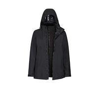 Regatta Womens Classic Waterproof 3 In 1 Jacket, Balck, Size 10