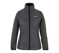 Regatta Womens Clumber Hybrid Jacket – Water-Repellent, Lightweight Insulated – Seal Grey Size 16