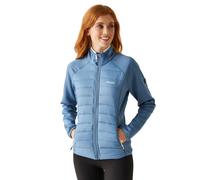 Regatta Women's Water-repellent Clumber V Hybrid Jacket Coronet Blue White, Size: 8