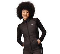 Regatta Womens Clumber IV Hybrid Jacket Black/Apricot Crush 14 UK Extol Stretch Down-Touch DWR