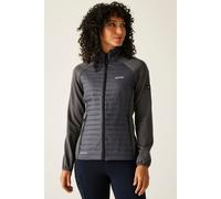 Regatta Women's Clumber Water-Repellent Hybrid Quilted Jacket in Mid Grey | Size: 12 Regatta Mid Grey 12
