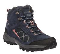 Regatta Lady Clydebank Suede Waterproof & Breathable Walki - Navy/AshRose navy/ashrose 8 (42)