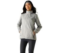 Regatta Womens Corinne IV Waterproof Soft Shell Jacket Pack-Away Hiking Walking Coat 16 Washed Denim