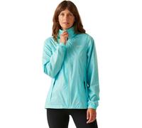 Regatta Womens Corinne Waterproof Packaway Jacket Aruba Blue 8