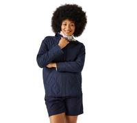 Regatta Womens Courcelle Full Zip Quilted Coat - Navy - Size 8 Regular