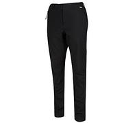 Regatta Women's Dayhike III Waterproof Breathable Isotex Strech Taped Seams Multi Pocketed Trousers, Black, 16, RWJ181S 80016L