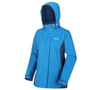 Regatta Women's Daysha, Waterproof Taped Seams, Mesh Lining, Concealed Hood, Inner Pocket Jacket