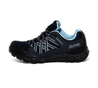 Regatta Womens Edgepoint III Low Rise Walking Shoes - Black/Blue - 3 UK