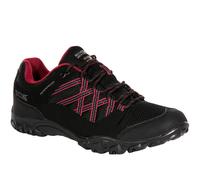 Regatta Lady Edgepoint III Walking Shoes 8.5 (42.5) Blk/Beaujols