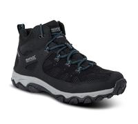 Regatta Women's Edgepoint Waterproof Breathable Mid Walking Boots in Black | Size: 6 Regatta Black 6