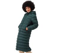 (20, Darkest Spruce) Regatta Womens Elender Hooded Giovanna Fletcher Long Jacket - Darkest Spruce
