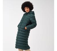 'Elender' Longline Puffer Jacket Regatta Dark Green 12