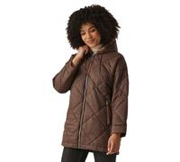 Regatta Womens Emila Padded Jacket - Dark Brown/Warm Taupe - 18