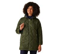 Regatta Womens Emila Padded Jacket - DkKhaki/Navy - 10