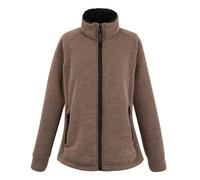 Regatta Womens Emilde Full Zip Fleece Jacket - Mocha - 14 UK - Mocha - 95% Polyester/5% Viscose