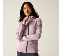 Regatta Women's Ferna Marl Full Zip Hooded Stretch Midlayer in Pale Lilac | Size: 18 Regatta Pale Lilac 18