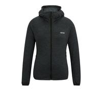 Regatta Womens Ferna Stretch Hooded Fleece Jacket - Storm Grey - 14 UK - Storm Grey - 70% Polyester/30% Recycled Polyester