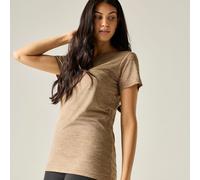 Brown female 12 Regatta Women's Fingal Edition T-Shirt Brown, Size: 12
