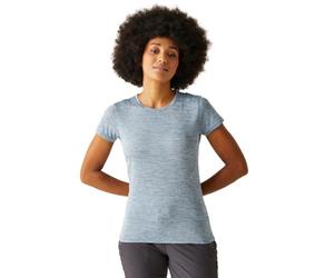 Regatta Womens Fingal Edition Wicking Jersey T Shirt Blue