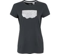 Regatta Womens Fingal Printed Stretch T-Shirt - Seal Grey - Seal Grey - 8 UK - 95% Recycled Polyester/5% Elastane
