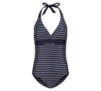 (10 UK, Navy/White) Regatta Womens/Ladies Flavia II Stripe One Piece Swimsuit