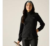 Regatta Women's Floreo IV Full Zip Fleece in Jet Black | Size: 26 Regatta Jet Black 26