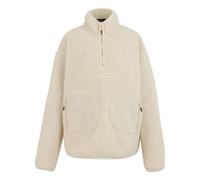 Regatta Womens Frankie Abstract Borg Half Zip Fleece Jacket - Light Vanilla - 16 UK - Light Vanilla - 100% Polyester