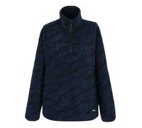 (18 UK, Navy/Black) Regatta Womens/Ladies Frankie Abstract Borg Half Zip Fleece Jacket