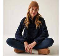 Regatta Women's Frankie Borg Half Zip Insulating Fleece in Navy | Size: 16 Regatta Navy 16