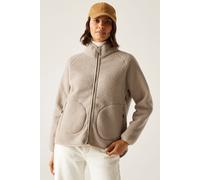 Regatta Women's Frankie Borg Full-Zip Insulating Fleece in Beige | Size: 20 Regatta Beige 20