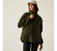 Regatta Women's Frankie Borg Half Zip Fleece - Dark Khaki