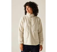 Regatta Frankie Borg Half-Zip Insulating Fleece In Cream Cream 12