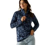 Regatta Womens Frankie Half Zip Fleece - Dark Textured Leopard - 8