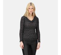 Wool-Look 'Frayda' Long-Sleeve T-Shirt Regatta Grey 12