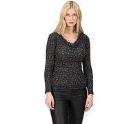 Wool-Look 'Frayda' Long-Sleeve T-Shirt Regatta Grey 12