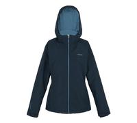 Regatta Women's Frelton Waterproof Jacket - Navy/Coronet Blue - Navy/Coronet Blue - 14 UK - 100% Recycled Polyester