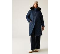 Regatta Women's Freyla Hooded Water-Repellent Insulating Baffled Jacket in Navy | Size: 22 Regatta Navy 22