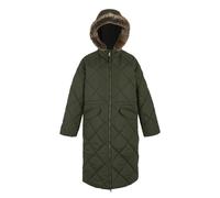Regatta Womens Freyla Padded Jacket - Dark Khaki - 14 UK - Dark Khaki
