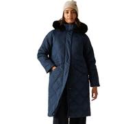 Regatta Womens Freyla Quilted Jacket Water Repellent Insulated Hooded Winter Coat