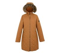 Regatta Womens Fritha III Insulated Parka - Bran Brown - 14 UK - Bran Brown - 100% Recycled Polyester