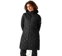 Women's Regatta Womens Fritha III Insulated Faux Fur Hooded Parka Jacket - Black - Size: 18