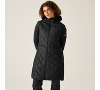 Women's Regatta Womens Fritha III Insulated Faux Fur Hooded Parka Jacket - Black - Size: 20