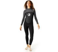 Regatta Rwm021 2 Mm Woman Long Sleeve Back Zip Neoprene Suit Black 18-20 Woman