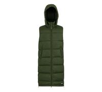 Regatta Womens Ganella Long Length Gilet - Dark Khaki - Dark Khaki - 16 UK