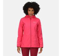 Regatta Womens Hamara III Lightweight Hooded Waterproof Jacket Pink Blue